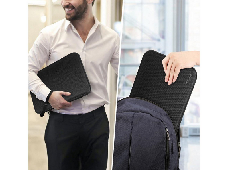 Tech-Protect Hardpouch Case for 15-16 Laptop - Black