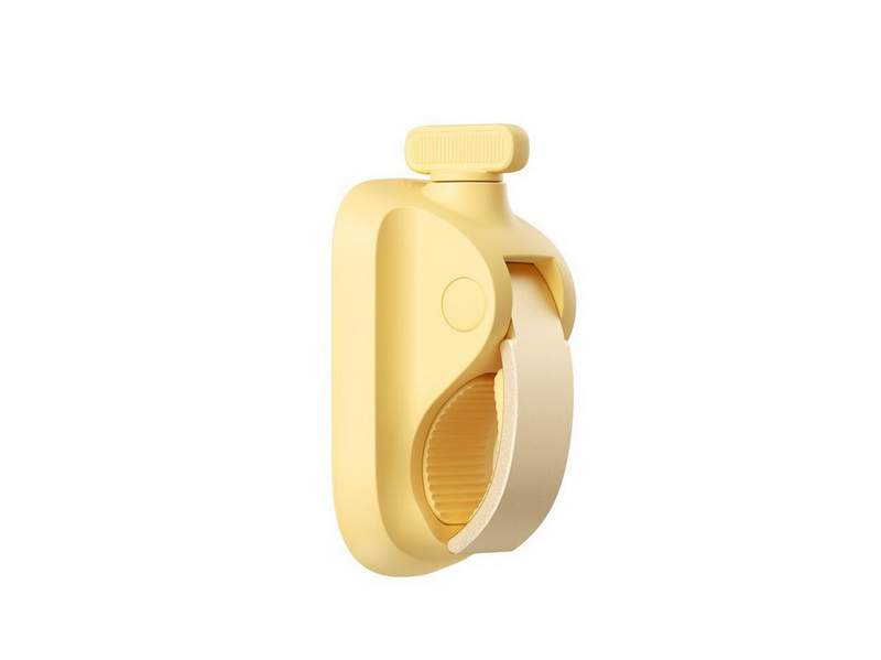 Jisulife Stroller Fan 4 5000mAh Mini Fan for Stroller with Metal Clip - Yellow - 5000 mAh