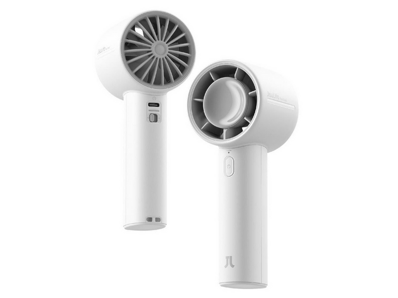 Jisulife Handheld Fan 10 4000mAh Portable USB Fan - Gray - 4000 mAh