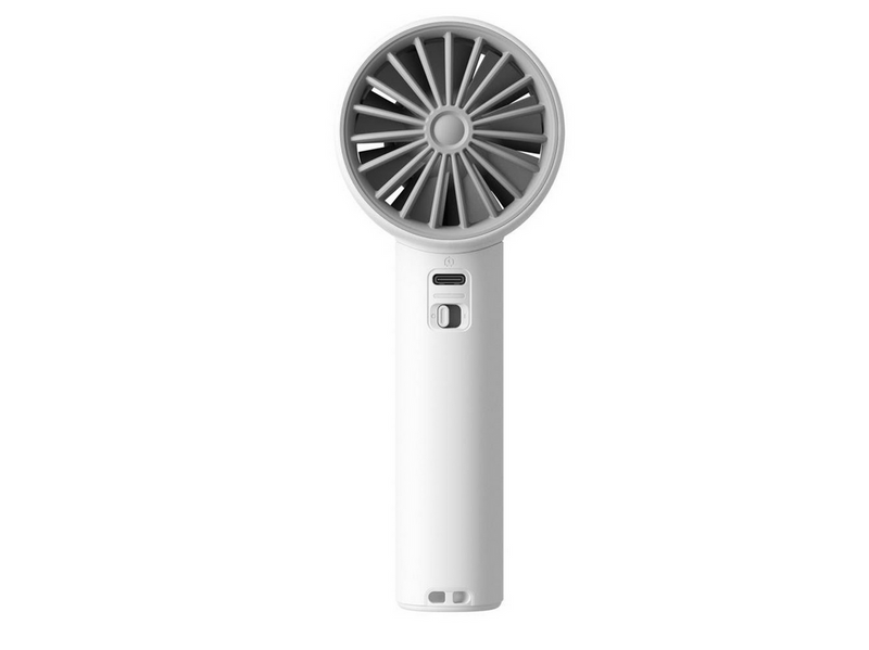 Jisulife Handheld Fan 10 4000mAh Portable USB Fan - Gray - 4000 mAh