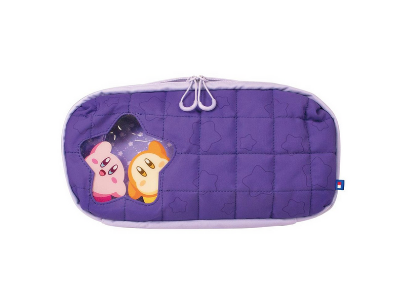 HORI Puff Pouch for Nintendo Switch 2 (Kirby and Waddle Dee) - Purple - Mid-size - Bag - Nintendo Switch 2