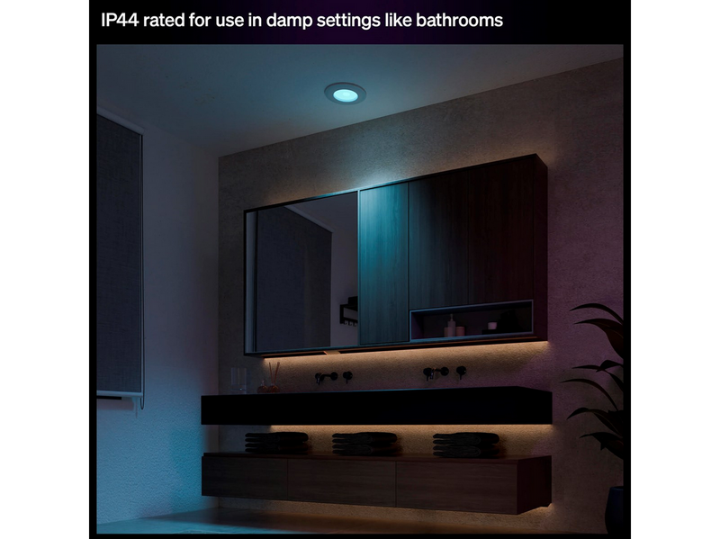 Philips Hue Slim recessed spotlight 90 mm White