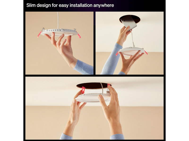 Philips Hue Slim recessed spotlight 90 mm White