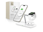 Tech-Protect QI15W-A45 3-in-1 Wireless Charger with MagSafe for Apple Devices - White