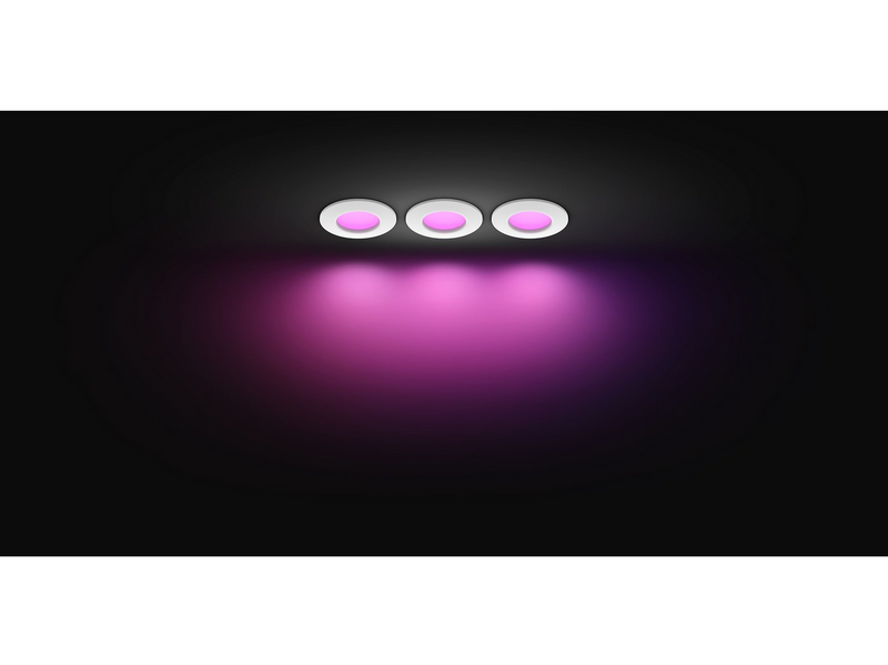 Philips Hue Slim recessed spotlight 90 mm White - 3-pack