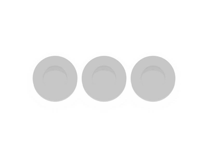 Philips Hue Slim recessed spotlight 90 mm White - 3-pack