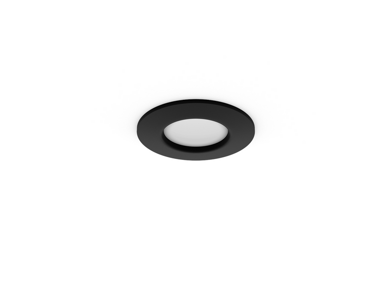 Philips Hue Slim recessed spotlight 90 mm Black