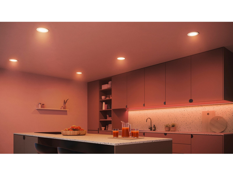Philips Hue Slim recessed spotlight 117 mm White