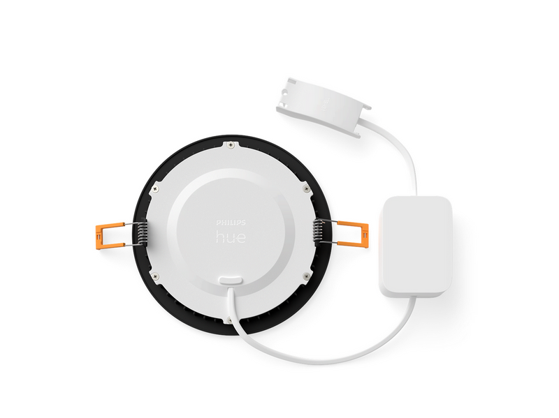 Philips Hue Slim recessed spotlight 117 mm Black