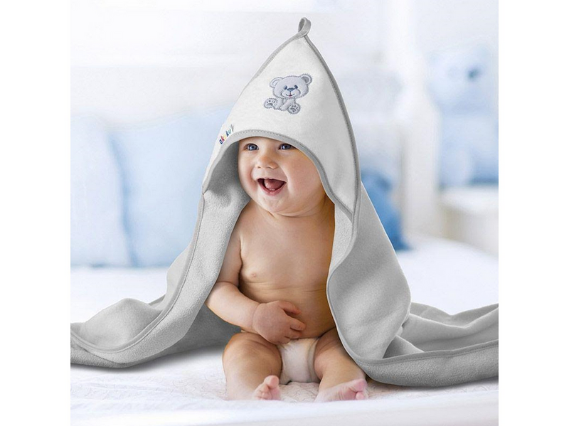 Akuku Baby hooded towel 100 x 100 cm BEAR
