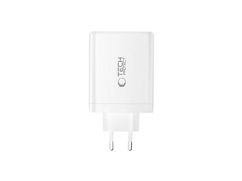 Tech-Protect NC120W-GAN 4-Ports 120W AC Charger - White