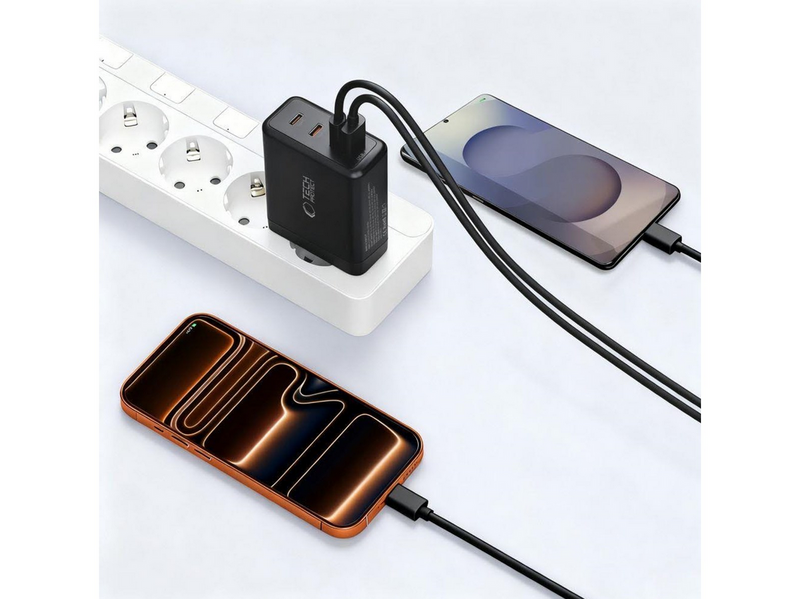 Tech-Protect NC140W-GAN 4-Ports 140W AC Charger - Black
