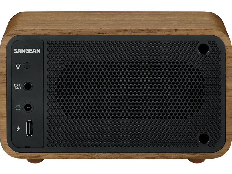 Sangean WR-8 AM/FM/Bluetooth Radio Vintage Walnut - AM/FM - Mono - Walnuss