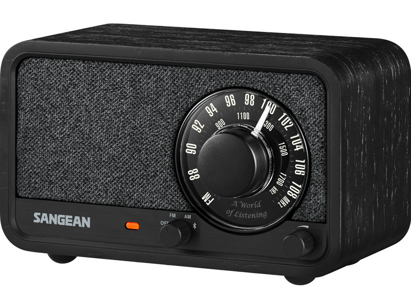 Sangean WR-8 AM/FM/Bluetooth Radio Midnight Oak - AM/FM - Mono - Eiche/Schwarz