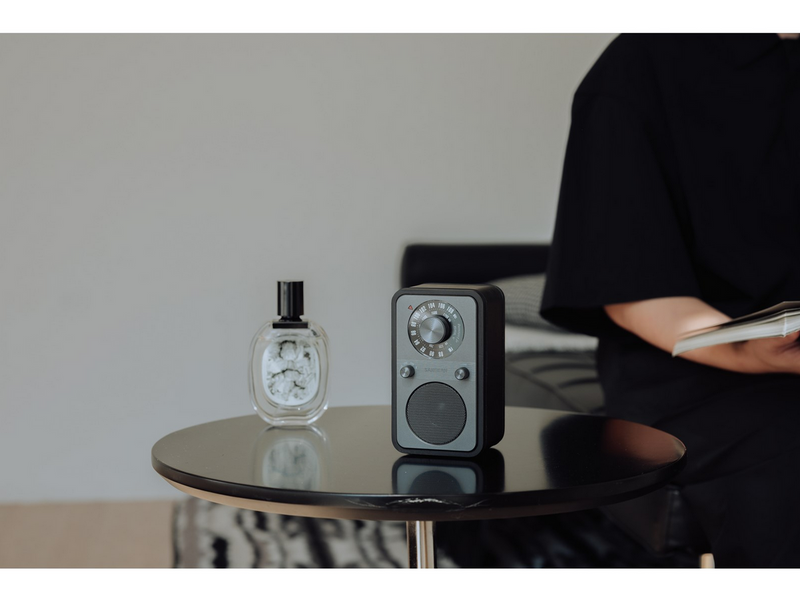 Sangean WR-9 AM/FM/Bluetooth Radio Midnight Oak - AM/FM - Mono - Eiche/Schwarz