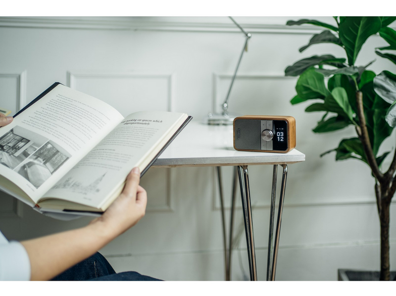Sangean DDR-8 DAB+/FM-RDS/Bluetooth Radio Vintage Walnut - DAB+/FM - Mono - Walnuss