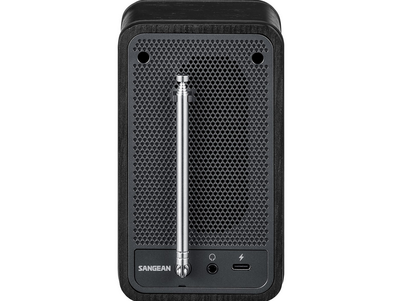 Sangean DDR-8 DAB+/FM-RDS/Bluetooth Radio Midnight Oak - DAB+/FM - Mono - Eiche/Schwarz