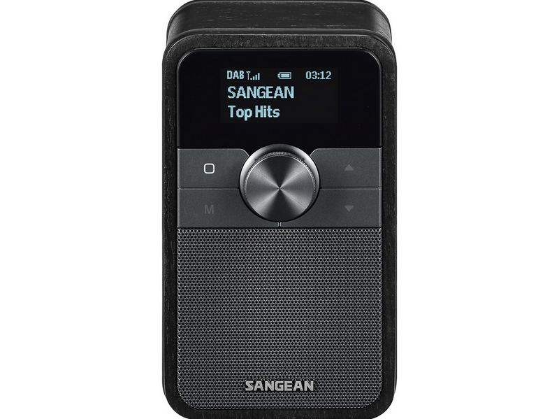 Sangean DDR-8 DAB+/FM-RDS/Bluetooth Radio Midnight Oak - DAB+/FM - Mono - Eiche/Schwarz