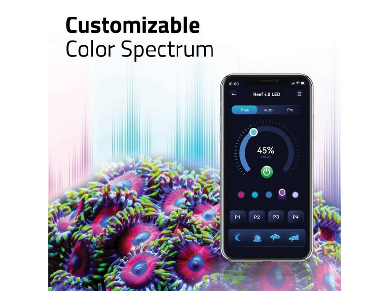 FLUVAL Reef 4.0 LED w/BT Mesh 59W 117-155 cm