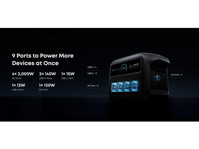 Anker Solix C1000X (Gen 2) - 1024Wh