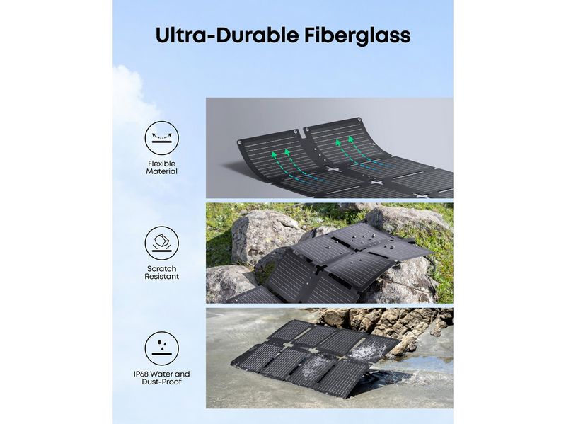 Anker SOLIX PS60 Portable Solar Panel