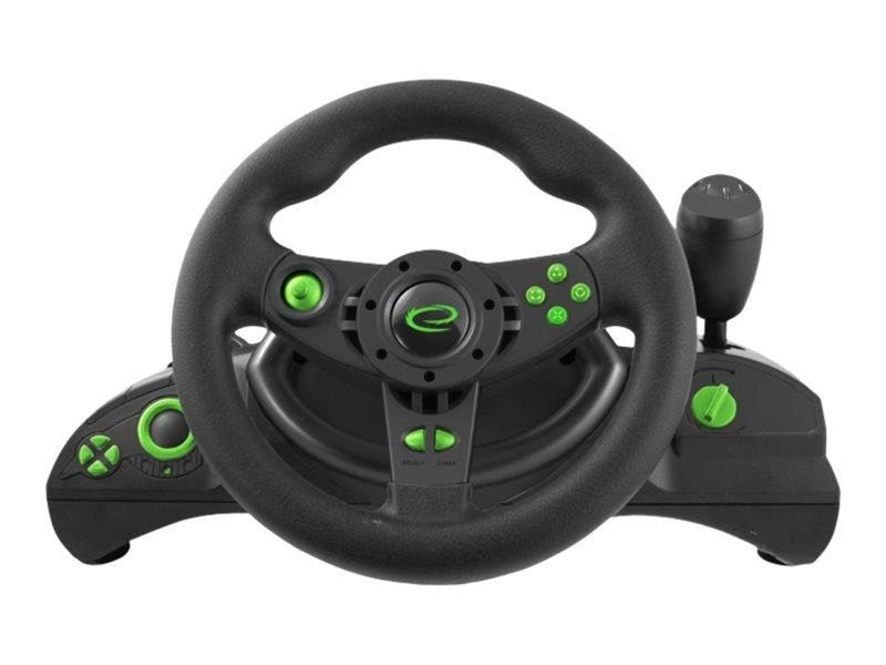 Esperanza NITRO - Wired Steering wheel & Pedal set - PC