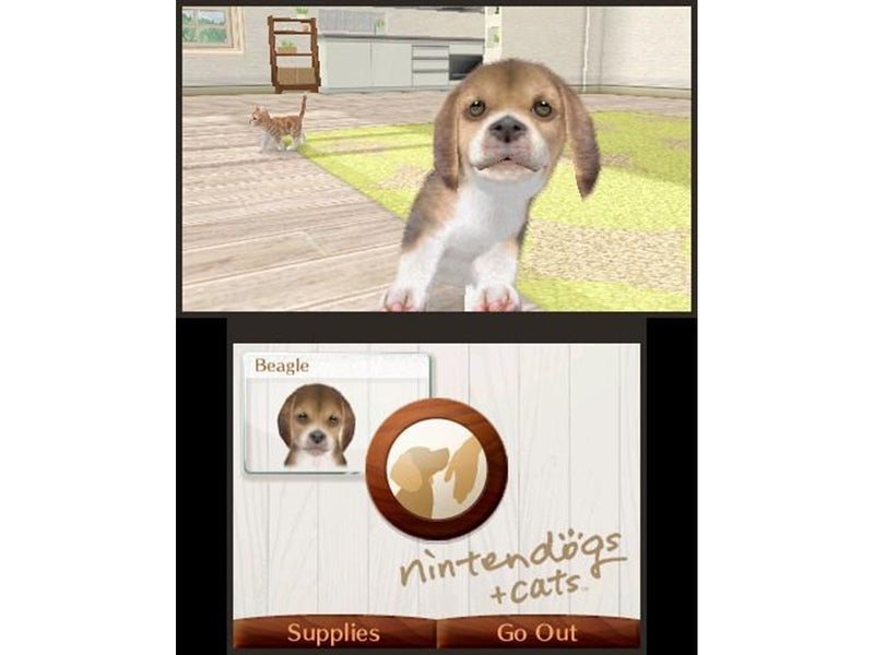 Dogs and Cats: Toy Poodle & New Friends - Nintendo 3DS - Virtual Pet - PEGI 3