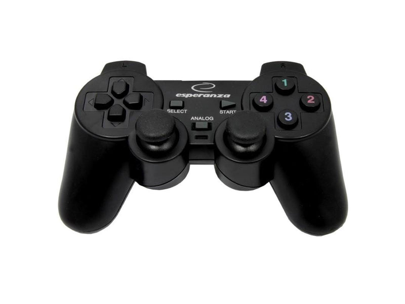 Esperanza EG106 GamePad PS2/PS3/PC USB Corsair Black - Wired Controller - PC