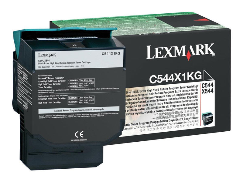 Lexmark C544X1KG Toner Black - Tonerpatrone Schwarz