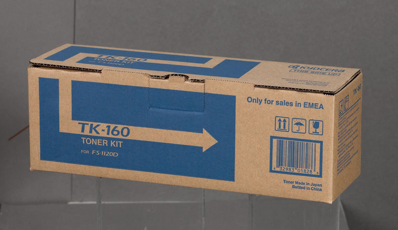 Kyocera Original TK-160 Toner schwarz 2.500 Seiten (1T02LY0NLC) für ECOSYS P2035d, FS-1120D