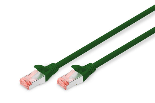 DIGITUS Patch-Kabel RJ-45 (M) zu RJ-45 (M) 2m Kupfer S/FTP Cat 6 grün (DK-1644-020/G)