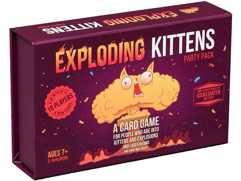 Exploding Kittens Party Pack Game (ENG)