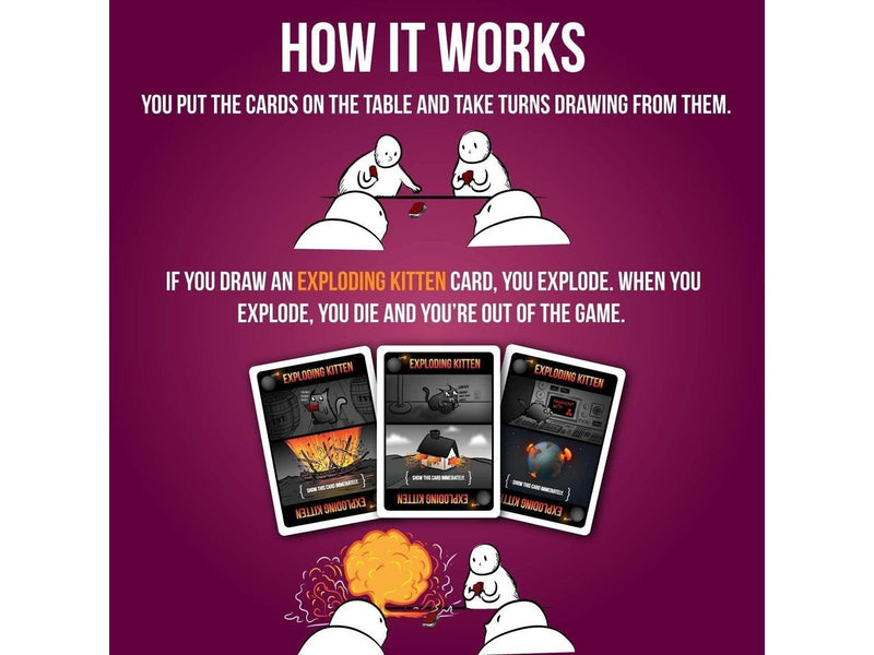 Exploding Kittens Party Pack Game (ENG)