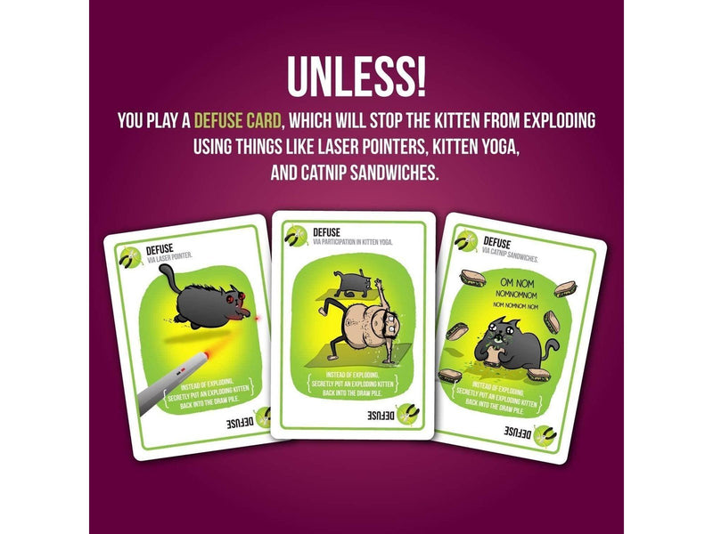Exploding Kittens Party Pack Game (ENG)