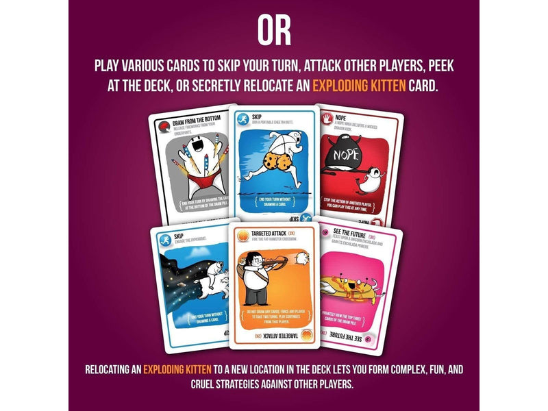 Exploding Kittens Party Pack Game (ENG)