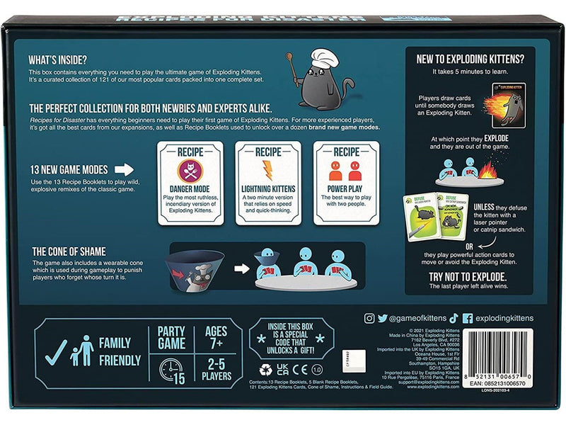 Exploding Kittens Recipes for Disaster (ENG)