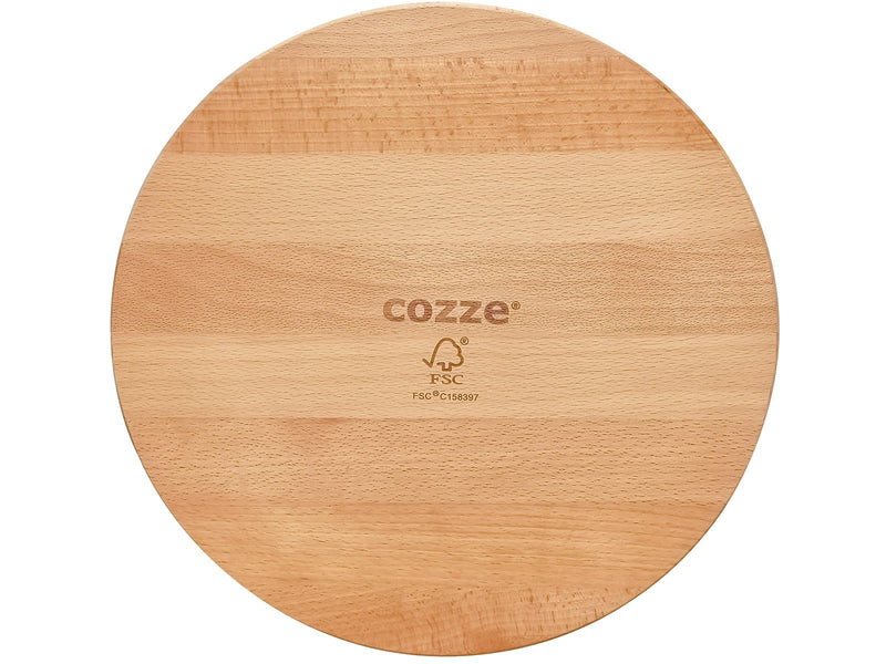 cozze Cozze Pizzabrett Ø350x12 mm Buchenholz