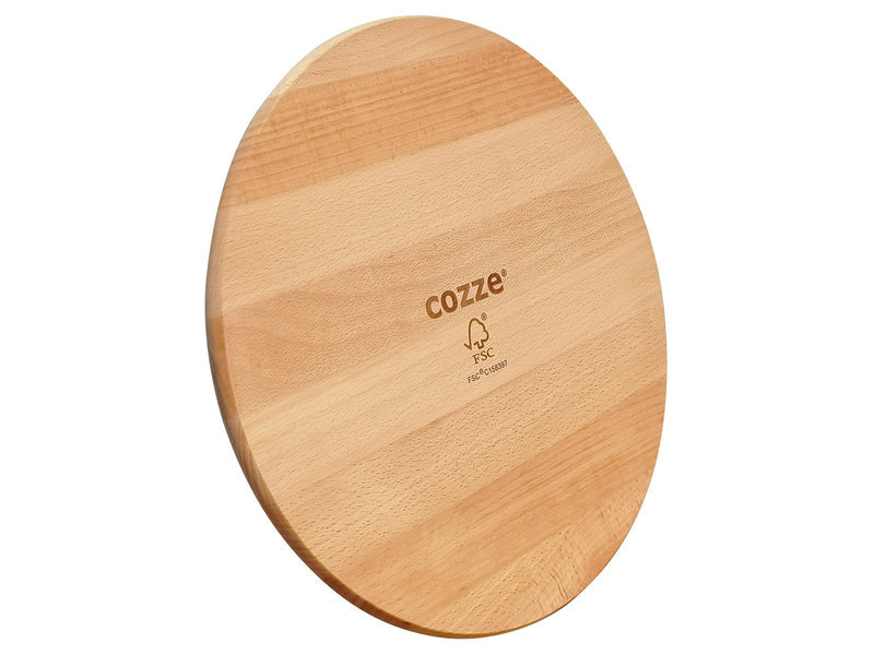 cozze Cozze Pizzabrett Ø350x12 mm Buchenholz