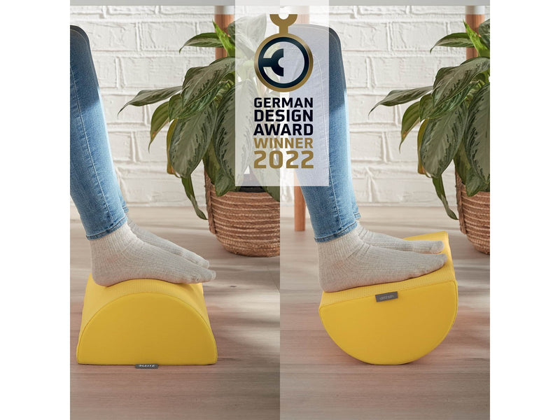 Leitz  Ergo Cosy Fußstütze Warmes Gelb