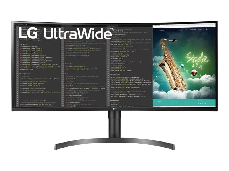 35" LG UltraWide 35WN75CP-B - 3440x1440 (UWQHD) - 100Hz - VA - 94W USB-C