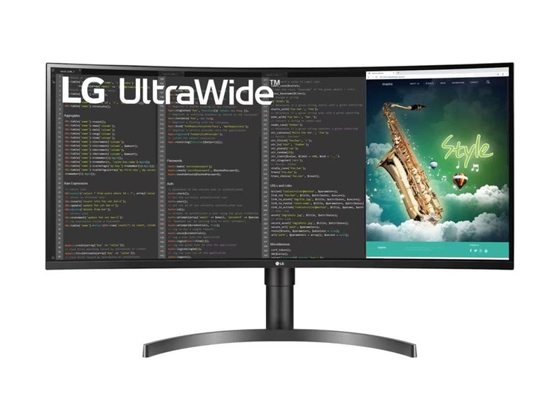 35" LG UltraWide 35WN75CP-B - 3440x1440 (UWQHD) - 100Hz - VA - 94W USB-C