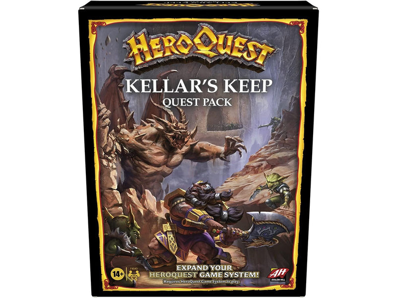 Avalon Hill Heroquest Kellar's Keep Expansion (ENG)