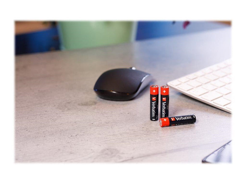 Verbatim battery - 4 x AAA / LR03 - Alkaline