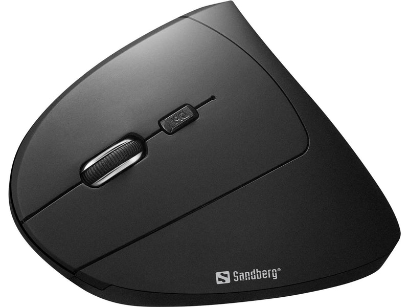 Sandberg Wired Vertical Mouse - Vertical mouse (Schwarz)