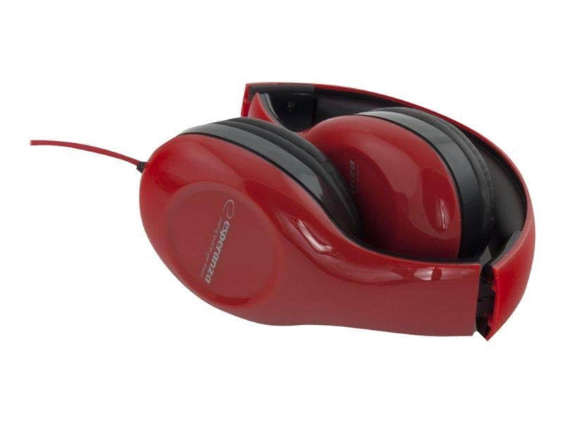 Esperanza Stereo Audio Headphones Soul Red