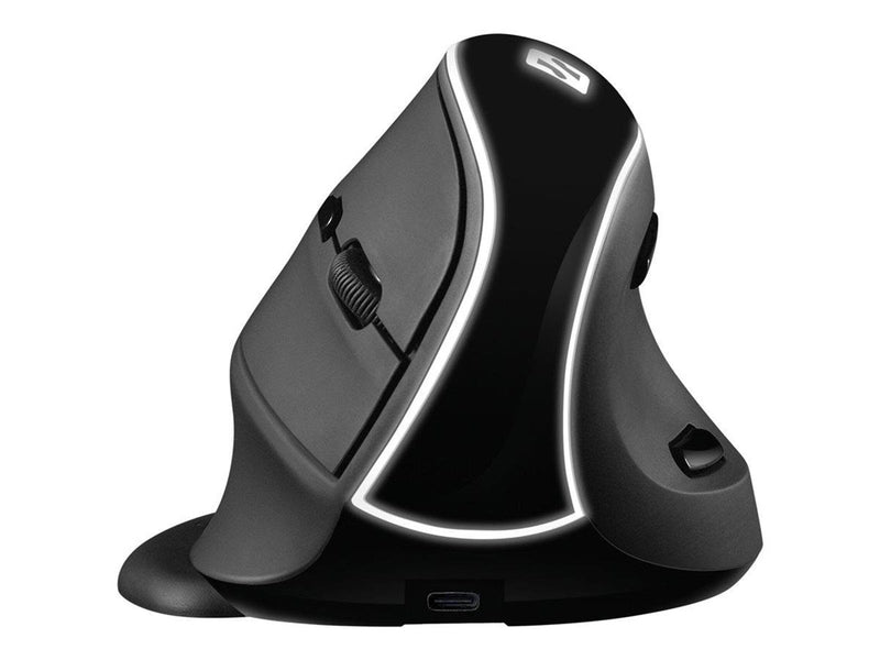 Sandberg Wireless Vertical Mouse Pro - Vertical mouse (Schwarz)