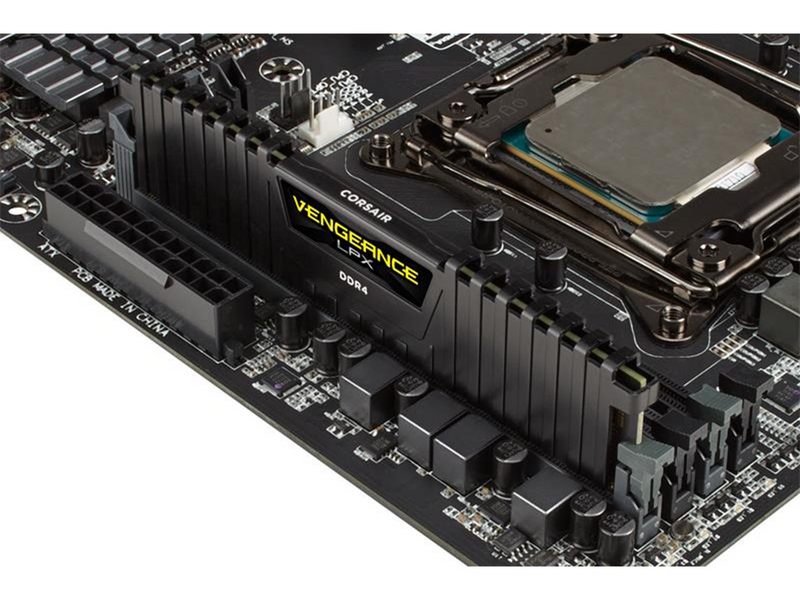 Corsair Vengeance LPX DDR4-2400 - 8GB - CL16 - Single Channel (1 pcs) - Intel XMP - Schwarz