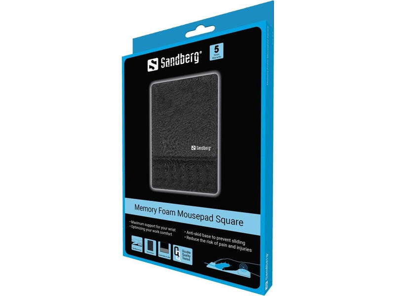 Sandberg Memory Foam Mousepad Square