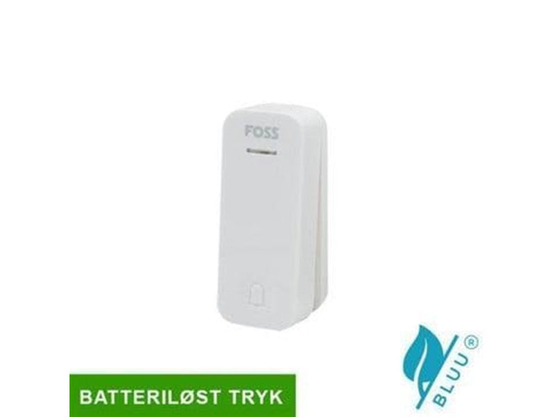 Foss Europe Trend door bell push bluu1 white