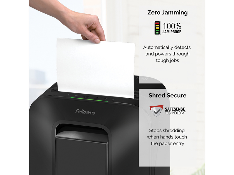Fellowes Powershred® LX201 Mikroschnitt Aktenvernichter